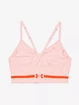 Dámská podprsenka Under Armour  Seamless Low Long Htr Bra pink Beta Tint