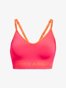 Dámská podprsenka Under Armour  Seamless Low Long Rib-PNK