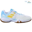 Dámská sálová obuv Babolat  Shadow Spirit Women White/Light Blue