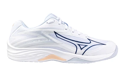 Dámská sálová obuv Mizuno  THUNDER BLADE Z White/Navy Peony/Peach Parfait