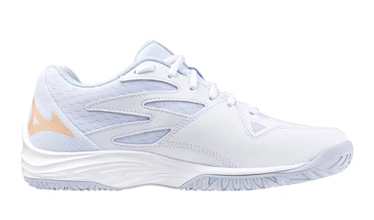 Dámská sálová obuv Mizuno  THUNDER BLADE Z White/Navy Peony/Peach Parfait