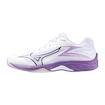 Dámská sálová obuv Mizuno  Thunder Blade Z White/Patrician Purple/Quince