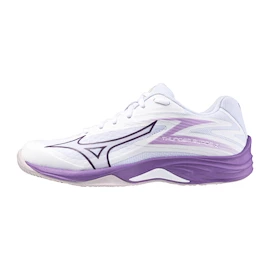 Dámská sálová obuv Mizuno Thunder Blade Z White/Patrician Purple/Quince