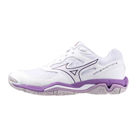 Dámská sálová obuv Mizuno Wave Phantom 3 White/Patrician Purple/Quince