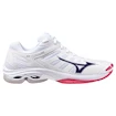 Dámská sálová obuv Mizuno  Wave VOLTAGE 2 W White/Violet Indigo