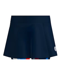 Dámská sukně BIDI BADU  New York 2024 Printed Wavy Skort Dark Blue/Red