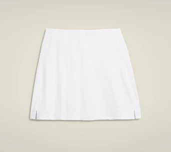 Dámská sukně Wilson  W Team Flat Front Skirt Bright White