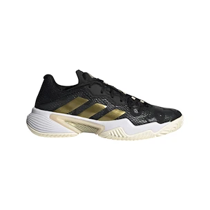 Dámská tenisová obuv adidas Barricade W Core Black/Gold Met/Carbon