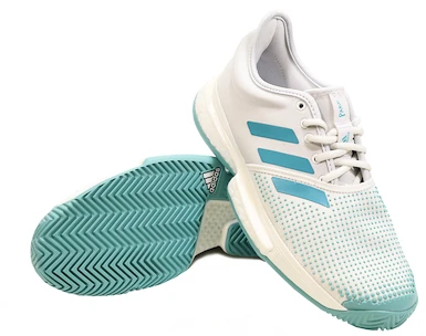 Dámská tenisová obuv adidas SoleCourt Boost Parley White - EUR 40