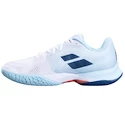 Dámská tenisová obuv Babolat Jet Mach 3 AC Women White/Angel Blue