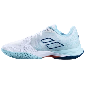 Dámská tenisová obuv Babolat Jet Mach 3 All Court Women White/Angel Blue