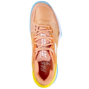 Dámská tenisová obuv Babolat Jet Mach 3 Clay Women Coral/Gold Fusion