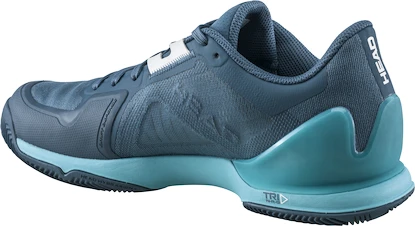 Dámská tenisová obuv Head Sprint Pro 3.5 Clay Grey/Teal  EUR 37