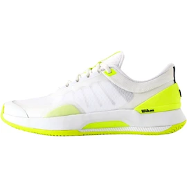 Dámská tenisová obuv Wilson Intrigue TOUR White/Safety Yellow