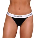 Dámské kalhotky GymBeam  Thongs 3Pack Black  M