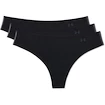 Dámské kalhotky Under Armour  PS Thong 3Pack black L