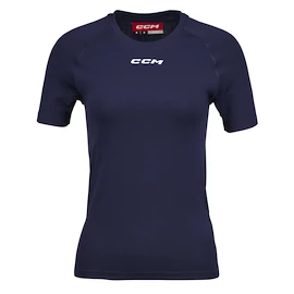 Dámské kompresní tričko CCM SS Training Tee Navy Senior