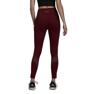 Dámské legíny adidas Own The Run Radically Reflective 7/8 Tights Shadow Red