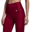 Dámské legíny adidas  x Zoe Saldana sport Tights Legacy Burgundy