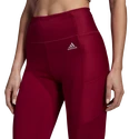 Dámské legíny adidas  x Zoe Saldana sport Tights Legacy Burgundy