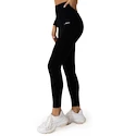 Dámské legíny GymBeam  FLO Ribbed Leggings Black