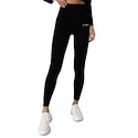 Dámské legíny GymBeam  FLO Ribbed Leggings Black