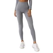 Dámské legíny GymBeam  FLO Ribbed Leggings Grey