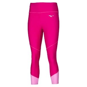 Dámské legíny Mizuno Core 3/4 Tight Pink Peacock