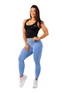 Dámské legíny Nebbia  Active High-Waist Smart Pocket Leggings 402 light blue S