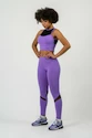 Dámské legíny Nebbia  FIT Activewear High-Waist Leggings purple