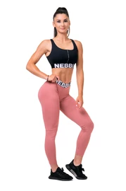 Dámské legíny Nebbia Hero Squat scrunch butt leggings old rose