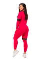 Dámské legíny Nebbia  High-Waist ¾ Length Sporty Leggings 404 pink