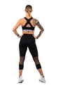 Dámské legíny Nebbia  High-Waist ¾ Length Sporty Leggings 406 black