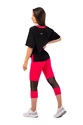 Dámské legíny Nebbia  High-Waist ¾ Length Sporty Leggings 406 pink