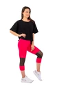 Dámské legíny Nebbia  High-Waist ¾ Length Sporty Leggings 406 pink