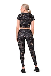 Dámské legíny Nebbia  High-waist performance leggings 567 volcanic black XS