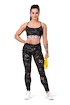 Dámské legíny Nebbia  High-waist performance leggings 567 volcanic black XS