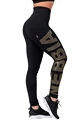 Dámské legíny Nebbia Intense Gold Print leggings 827 black