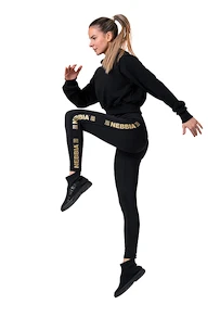 Dámské legíny Nebbia Intense Leggings Gold Classic 801 black