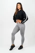 Dámské legíny Nebbia LEG DAYS GOALS High Waisted Leggings grey