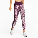 Dámské legíny Puma  Run 5K Graphic High Waist 7/8 Tight Grape Wine