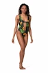 Dámské plavky Nebbia  High-energy monokini 560 jungle green