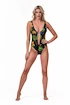 Dámské plavky Nebbia  High-energy monokini 560 jungle green