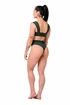 Dámské plavky Nebbia  Miami retro bikini - top 553 dark green