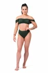 Dámské plavky Nebbia  Miami retro bikini - top 553 dark green