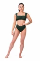 Dámské plavky Nebbia  Miami retro bikini - top 553 dark green