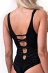 Dámské plavky Nebbia  One-colour monokini 560 black