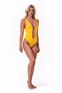 Dámské plavky Nebbia  One-colour monokini 560 yellow