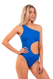 Dámské plavky Nebbia One Shoulder Asymmetrical Monokini 459 Blue