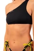 Dámské plavky Nebbia  One Shoulder Bandeau Bikini Top 448 Black